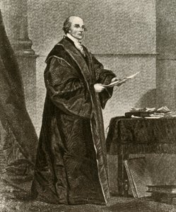 Portrait of John Jay in His Robes as First Chief Justice of the United States, c1780 by Unbekannt
