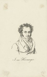 Portrait of Joseph Hormayr, Baron zu Hortenburg by Unbekannt