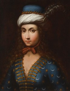 Portrait of Lady Mary Wortley Montagu by Unbekannt