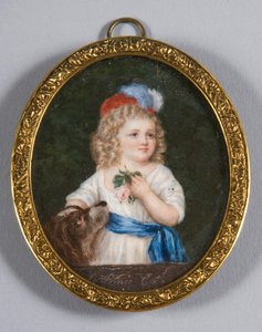 Portrait of Louis-Charles, Prince Royal of France by Unbekannt