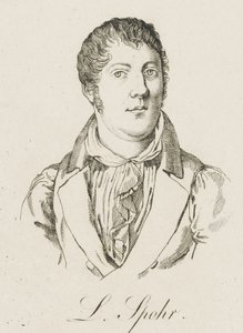 Portrait of Louis Spohr 1784-1859, c. 1830 by Unbekannt