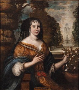 Portrait of Madeleine de Scudéry by Unbekannt