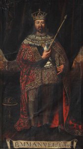 Portrait of Manuel I of Portugal, 1495 by Unbekannt