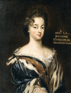Portrait of Maria Enrichetta del Carretto, Marchesa de Grana e Savona by Unbekannt