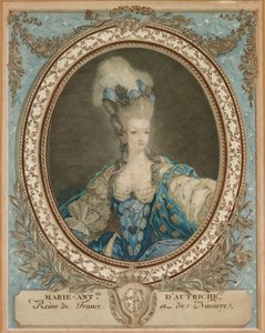 Portrait of Marie Antoinette 1755-1793