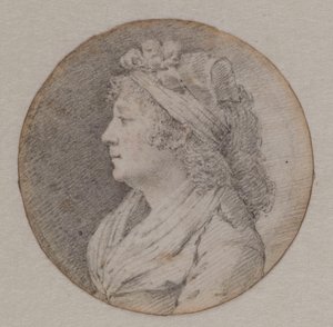 Portrait of Marie Louise of Savoy, Princess of Lamballe by Unbekannt