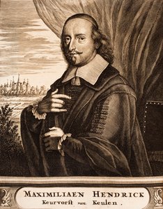 Portrait of Maximilian Henry of Bavaria 1621-1688, Archbishop of Cologne by Unbekannt