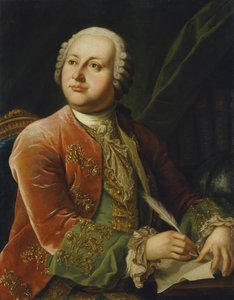 Portrait of Mikhail V. Lomonosov by Unbekannt