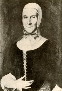 Portrait of Mrs. Elisabeth Boehler in the Moravian Settlement, Pennsylvania, 1787