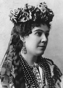 Portrait of Nadezhda Ivanovna Zabela-Vrubel 1868-1913