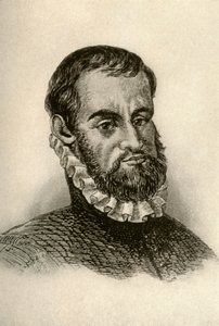 Portrait of Pedro Menendez de Aviles, Showing Spanish Dress by Unbekannt