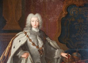 Portrait of Peter II, c1728