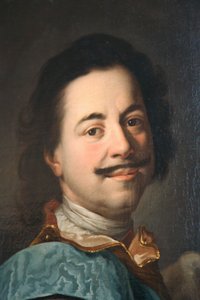 Portrait of Peter the Great by Unbekannt