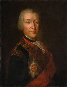 Portrait of Prince Fyodor Ivanovich Golitsyn, 1700-1759, 1750s