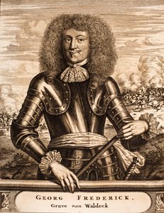 Portrait of Prince Georg Friedrich of Waldeck 1620-1692 From: Schauplatz des Krieges by Unbekannt
