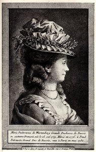 Portrait of Sophie Dorothea of Württemberg, Early 19th Century by Unbekannt