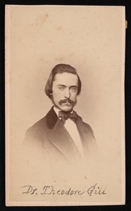 Portrait of Theodore Nicholas Gill by Unbekannt