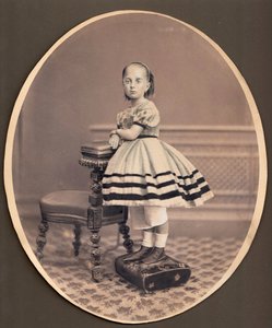 Portrait of Varvara Mikhaylovna Dostoevskaya, ca 1860 by Unbekannt