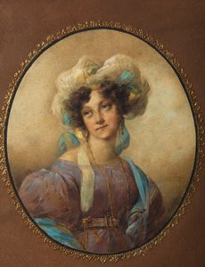 Portrait of Yelena Alexandrovna Golitsyna, née Naryshkina, 1820s
