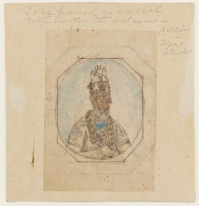Portrait of a Mughal ruler by Unbekannt