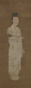 Portrait of a Woman in White: Lu Meiniang by Unbekannt