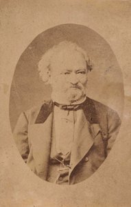 Portrait of pianist and composer Ferenc Erkel 1810-1893, c. 1875