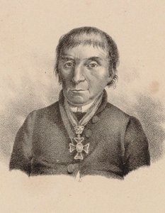 Portrait of pianist and composer Maximilian Stadler, 1830 by Unbekannt