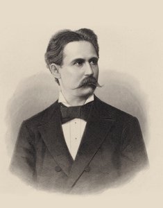 Portrait of Pianist and Composer Xaver Scharwenka, 1850-1924, c. 1880 by Unbekannt