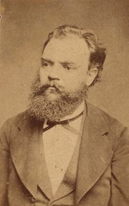 Portrait of the Composer Antonin Dvorak 1841-1904, c. 1880 by Unbekannt