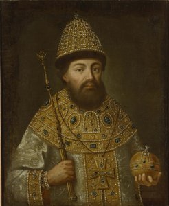 Portrait of Tsar Alexis I Mikhailovich of Russia by Unbekannt
