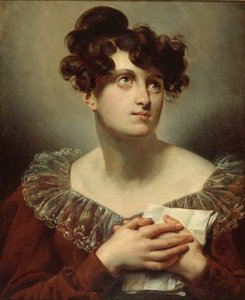 Portrait of the Actress Mademoiselle Mars Anne Francoise Hyppolyte Boutet