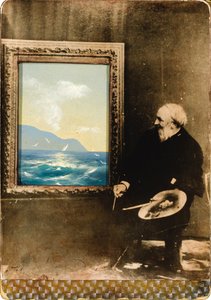 Portrait of Ivan Aivazovsky, 1889 by Unbekannt