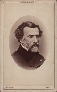 Portrait of the composer Ambroise Thomas