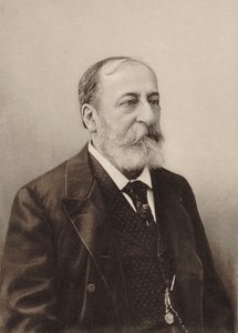 Portrait of the composer Camille Saint-Saëns, 1900