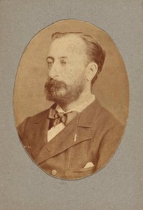 Portrait of the Composer Camille Saint-Saëns, 1835-1921, c. 1880 by Unbekannt