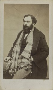 Portrait of the composer Ferdinand Poise 1828-1892, c. 1875 by Unbekannt