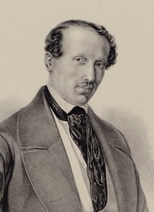 Portrait of the Composer Hans Christian Lumbye, c. 1850