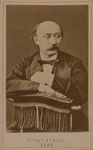 Portrait of the Composer Luigi Arditi 1822-1903, 1880 by Unbekannt