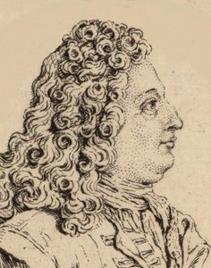 Portrait of the composer Marin Marais by Unbekannt