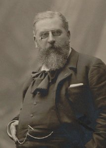 Portrait of the composer Raoul Pugno 1852-1914