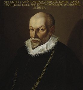 Portrait of the Composer Roland de Lassus, 1532-1594