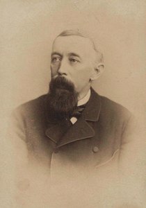 Portrait of the librettist and composer Franz Friedrich Richard Genée, c. 1880 by Unbekannt