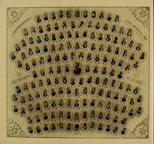 Portraits of the First World Zionist Congress Delegates by Unbekannt