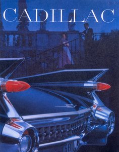 Poster Advertising a Cadillac by Unbekannt
