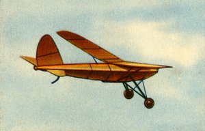 Powered model plane