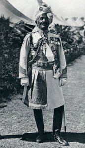 Pratap Singh 1845-1922, British Indian Army Officer and Maharaja, 1914