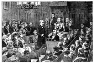 Presentation of the Freedom of the City to Mr. Gladstone, 1877