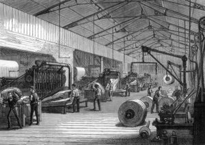 Press Room, Offices of the Daily Telegraph, Fleet Street, London