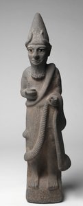 Priest-King or Deity by Unbekannt