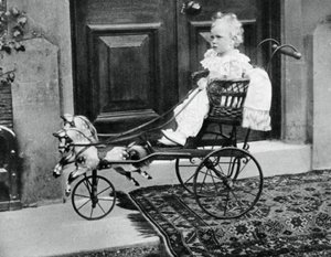 Prince Albert Windsor at age one by Unbekannt